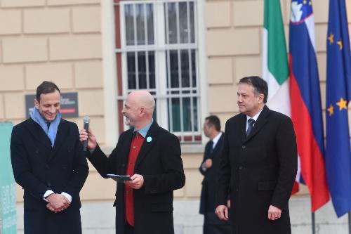 L'intervento del governatore del Friuli Venezia giulia Massimiliano Fedriga all'inaugurazione di GO!2025